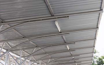 installing Humbie metal roofing