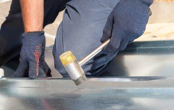 Humbie metal flat roofing repairs